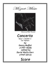 Concerto, Opus 1, Number 2 Orchestra sheet music cover